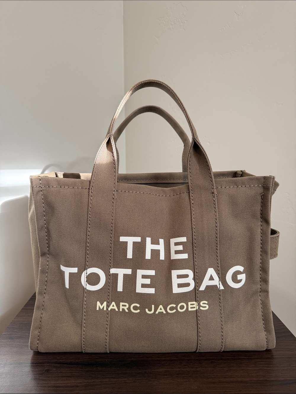 Marc Jacobs Medium Tote Bag in Slate Green